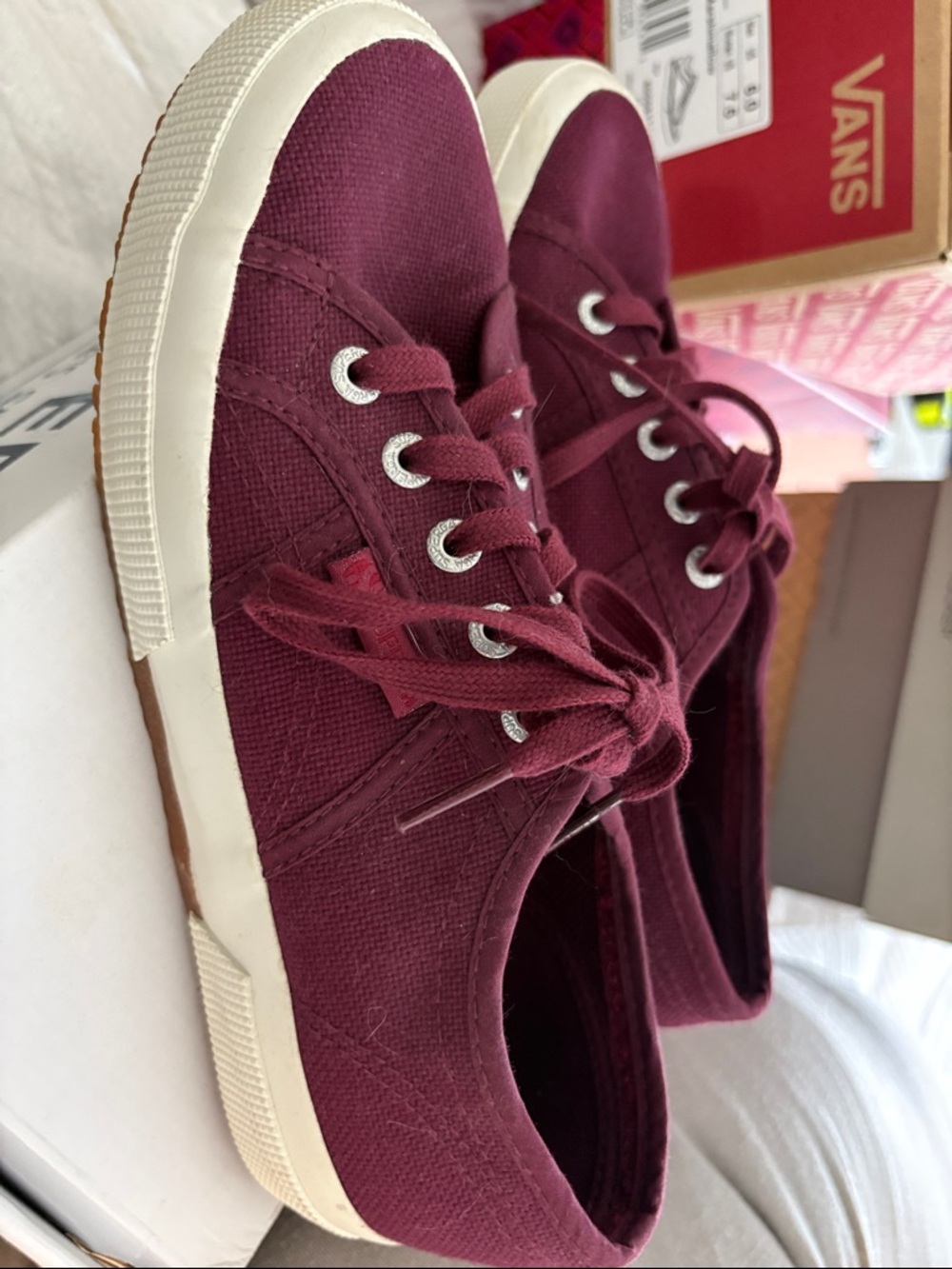 Superga Sneakers - Burgundy